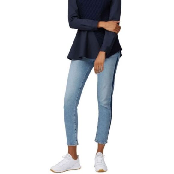 Agolde Women's A133-3002 Size 28 Blue Swerve Toni Mid Rise Skinny Jeans - Picture 1 of 6